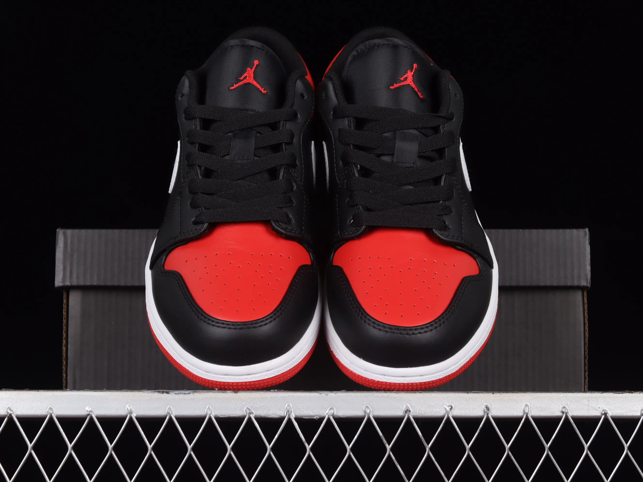 All categories Air Jordan Jordan series basketball shoes Air Jordan 1 Low Z version Air Jordan 1 Low "Shattered Backboard" AJ1 Joe 1 black and red buckle low-top cultural casual sneakers 553558-066